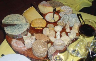 Cheese Board at Le Mimosa